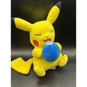 POKEMON Pikachu Plush with Oran Berry- 8'' Stuffed Toy